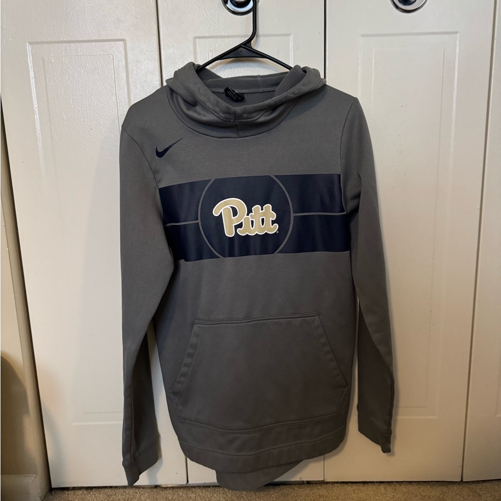 2/$30 Nike Dark Gray Sweater with Pitt Emblem Therma Fit